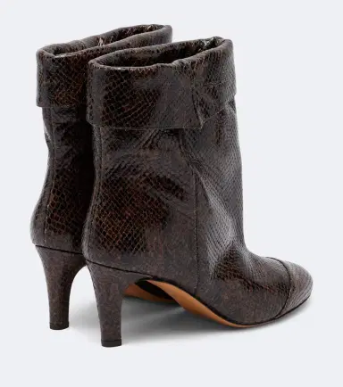Isabel Marant Eldra snake-effect leather ankle boots | Thumbnail 2