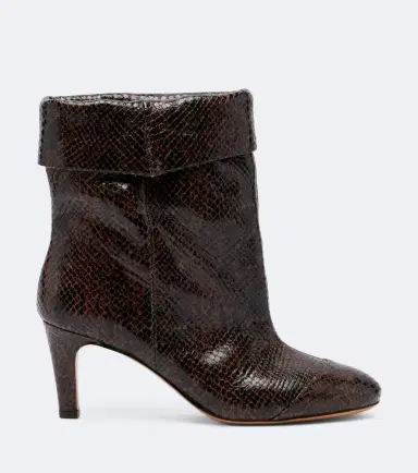 Isabel Marant Eldra snake-effect leather ankle boots | Thumbnail 3