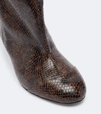 Isabel Marant Eldra snake-effect leather ankle boots | Thumbnail 4