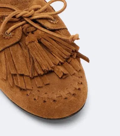 Isabel Marant Fersi fringed suede boat shoes | Thumbnail 3 Isabel Marant Fersi fringed suede boat shoes | Thumbnail 3