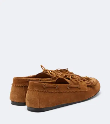 Isabel Marant Fersi fringed suede boat shoes | Thumbnail 4 Isabel Marant Fersi fringed suede boat shoes | Thumbnail 4