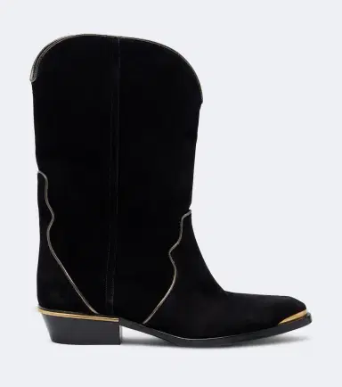 Isabel Marant Elbini suede cowboy boots | Thumbnail 4 Isabel Marant Elbini suede cowboy boots | Thumbnail 4
