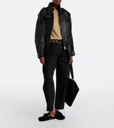 Isabel Marant Malvin leather-trimmed suede mules | Thumbnail 5 Isabel Marant Malvin leather-trimmed suede mules | Thumbnail 5