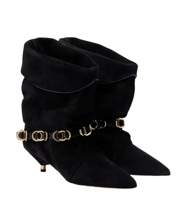 Isabel Marant Edrik embellished suede ankle boots