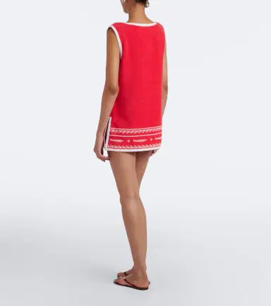 Posse Cody cotton terry minidress | Thumbnail 3