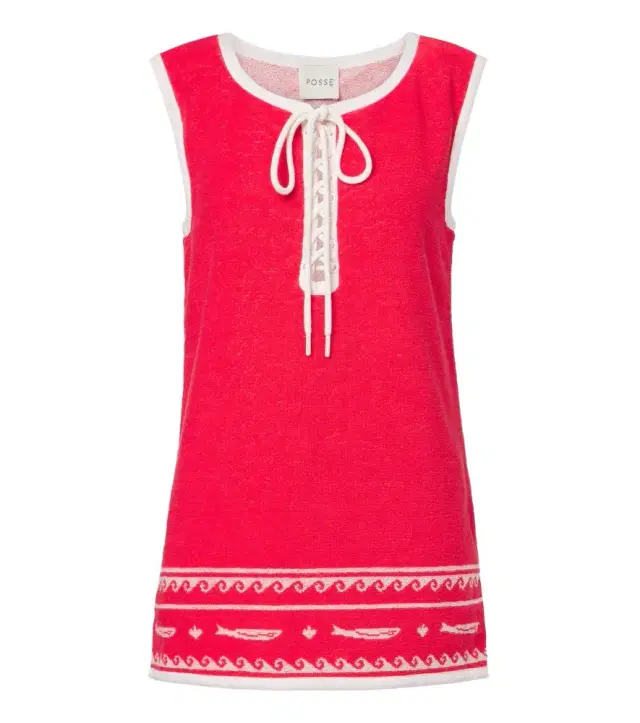Posse Cody cotton terry minidress