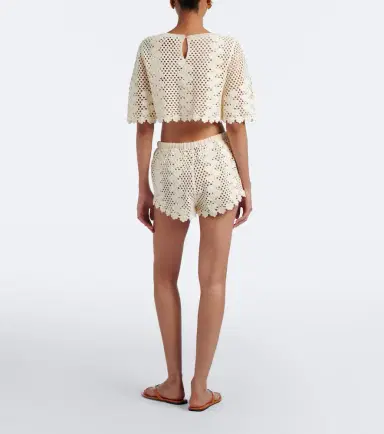 Posse Saskia crochet shorts | Thumbnail 4