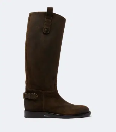 Burberry Cavalier suede knee-high boots | Thumbnail 4