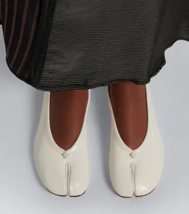Maison Margiela Tabi leather ballet flats | Thumbnail 5