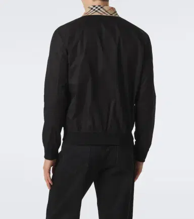 Burberry Check cotton blouson jacket | Thumbnail 2