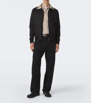 Burberry Check cotton blouson jacket | Thumbnail 3