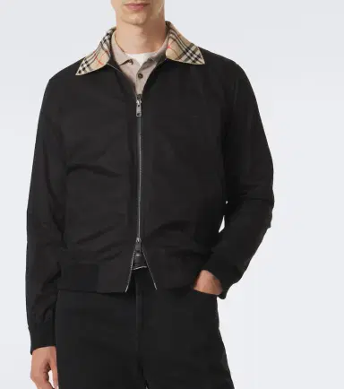 Burberry Check cotton blouson jacket | Thumbnail 6