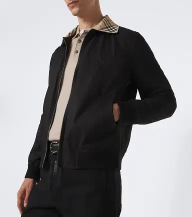 Burberry Check cotton blouson jacket | Thumbnail 7