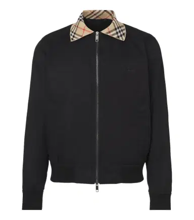 Burberry Check cotton blouson jacket | Thumbnail 1