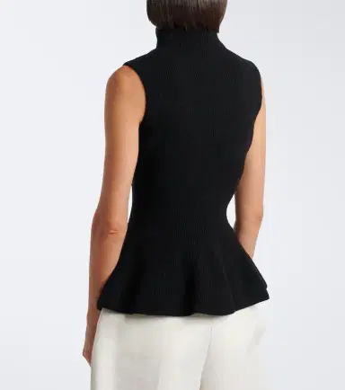 RÓHE Róhe Wool and cashmere turtleneck top | Thumbnail 6