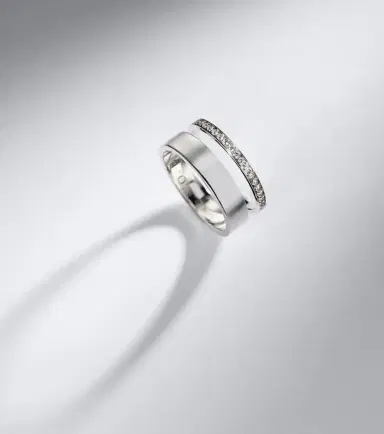 Repossi Berbere 18kt white gold ring with diamonds | Thumbnail 5