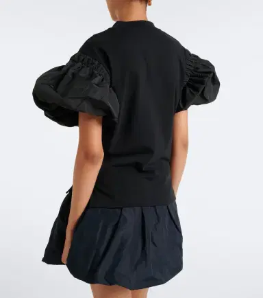 Patou Puff-sleeve cotton jersey T-shirt | Thumbnail 2 Patou Puff-sleeve cotton jersey T-shirt | Thumbnail 2
