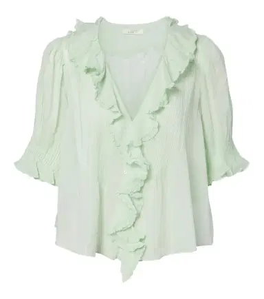 Doen Dôen Henri ruffled cotton top | Thumbnail 1