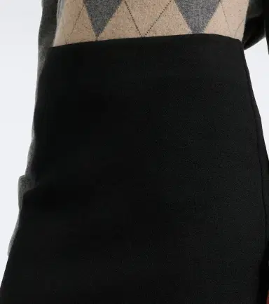 Max Mara Wool-blend jersey pencil skirt | Thumbnail 3 Max Mara Wool-blend jersey pencil skirt | Thumbnail 3