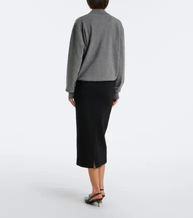 Max Mara Wool-blend jersey pencil skirt | Thumbnail 4 Max Mara Wool-blend jersey pencil skirt | Thumbnail 4