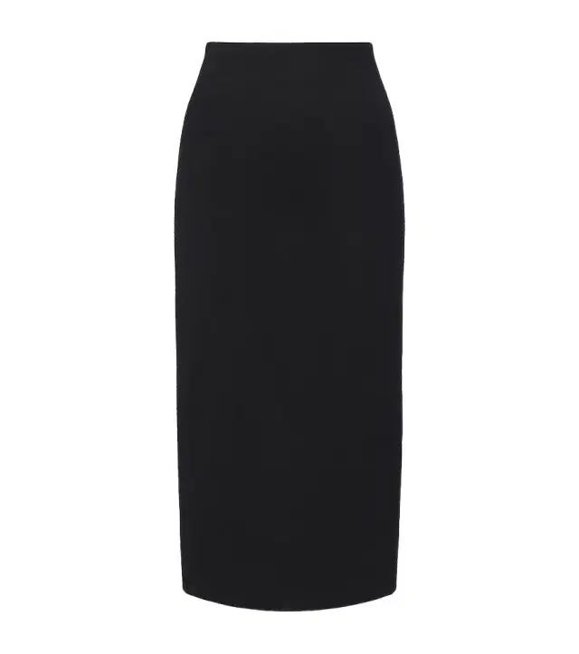 Max Mara Wool-blend jersey pencil skirt