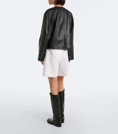 Max Mara Pleated wool-blend Bermuda shorts | Thumbnail 2