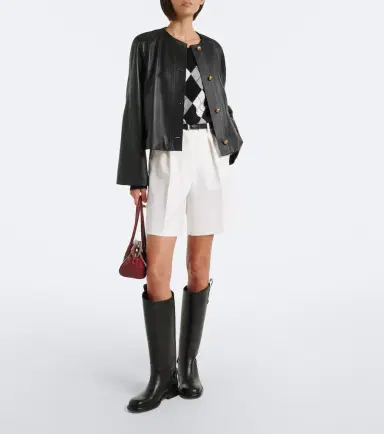 Max Mara Pleated wool-blend Bermuda shorts | Thumbnail 3