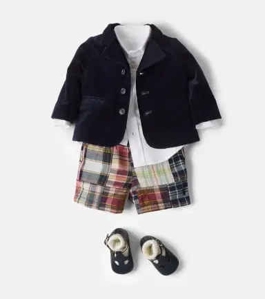 Bonpoint Baby Leopold cotton velvet jacket | Thumbnail 4 Bonpoint Baby Leopold cotton velvet jacket | Thumbnail 4