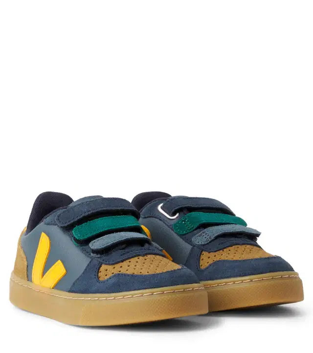 Veja Kids V-90 suede sneakers