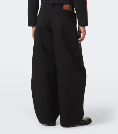 Simone Rocha Cotton drill cargo pants | Thumbnail 3