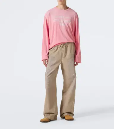 Acne Studios 1996 logo cotton-blend jersey T-shirt | Thumbnail 2