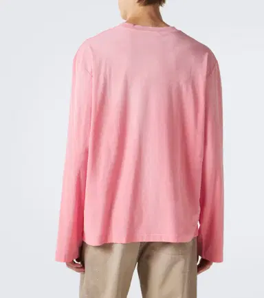 Acne Studios 1996 logo cotton-blend jersey T-shirt | Thumbnail 4