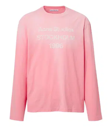 Acne Studios 1996 logo cotton-blend jersey T-shirt | Thumbnail 1
