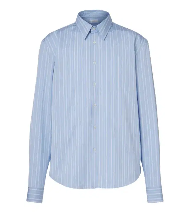 Saint Laurent Striped cotton poplin shirt