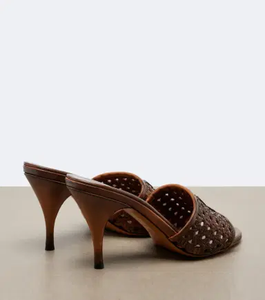 Miu Miu Woven leather mules | Thumbnail 2