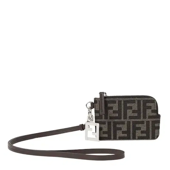 Fendi Ff Jacquard Card Holder