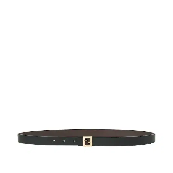 Reversible belt decorated with an FF buckle, a heritage Reversible belt decorated with an FF buckle, a heritage
