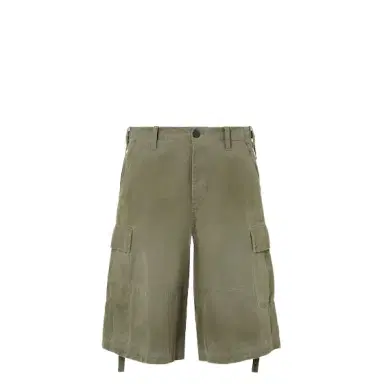 Fendi Utility-style Bermuda shorts featuring long side ties at | Thumbnail 1