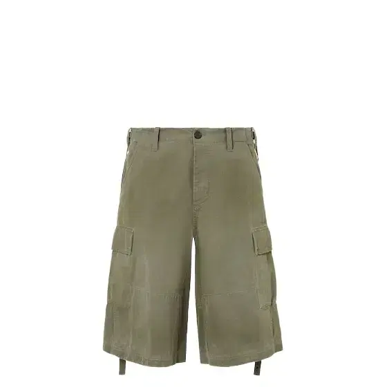 Fendi Utility-style Bermuda shorts featuring long side ties at