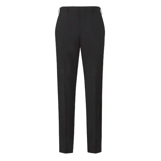 Straight-cut tailored-style trousers, a timeless classic