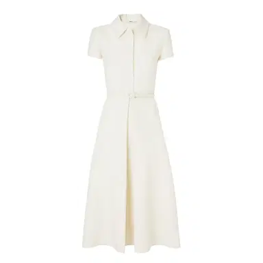 Fendi Long A-line dress with adaptable and well-balanced volumes | Thumbnail 1