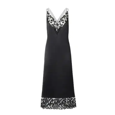 Fendi Slip-style midi dress with a flowing silhouette that | Thumbnail 1