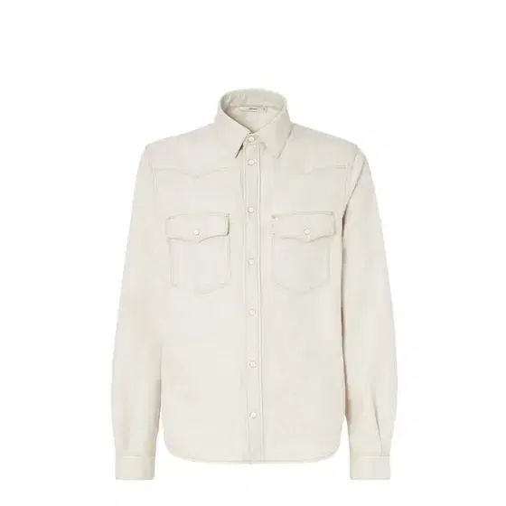 Fendi Long-sleeved Selleria denim shirt made from an organic