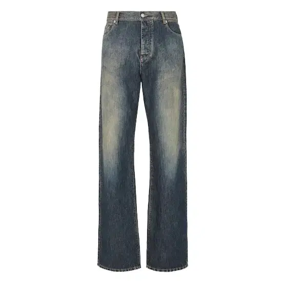 Fendi Regular-fit 5-pocket trousers, made of blue mid-weight