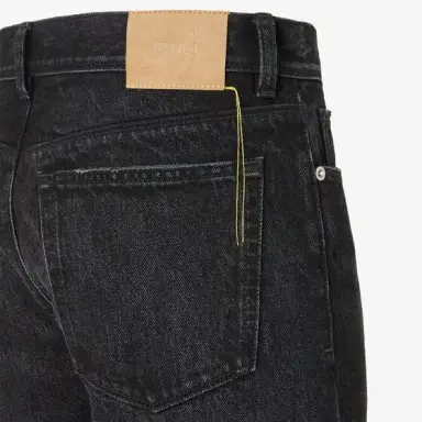 Fendi Slim-fit 5-pocket trousers made from black organic cotton | Thumbnail 3 Fendi Slim-fit 5-pocket trousers made from black organic cotton | Thumbnail 3