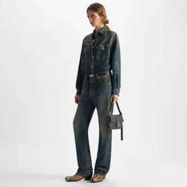 Fendi Regular-fit 5-pocket trousers, made from medium-weight | Thumbnail 4 Fendi Regular-fit 5-pocket trousers, made from medium-weight | Thumbnail 4