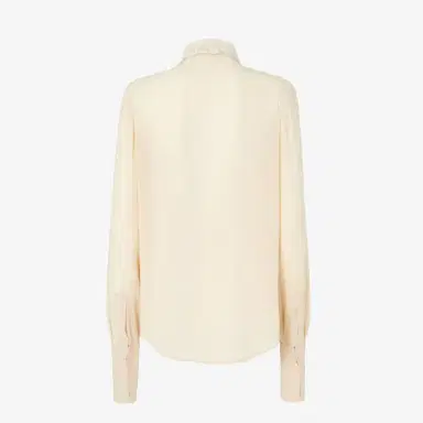 Fendi The lightweight georgette of this slim-fit shirt is | Thumbnail 2