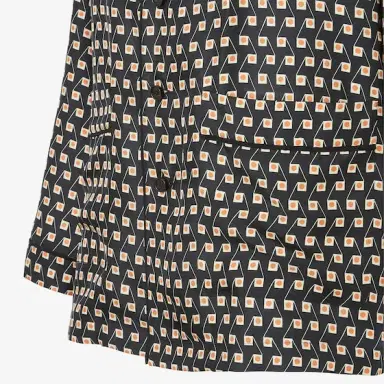 Fendi Flowing pyjama shirt made of silk georgette with | Thumbnail 3 Fendi Flowing pyjama shirt made of silk georgette with | Thumbnail 3