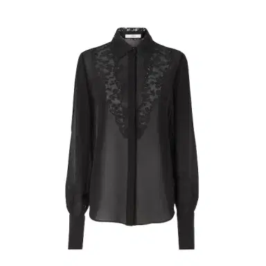 Fendi The lightweight georgette of this slim-fit shirt is | Thumbnail 1
