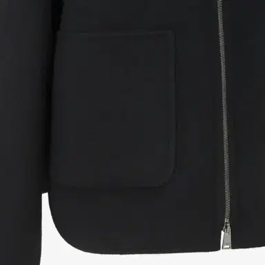 Fendi Short blouson with a deconstructed line, featuring | Thumbnail 3 Fendi Short blouson with a deconstructed line, featuring | Thumbnail 3